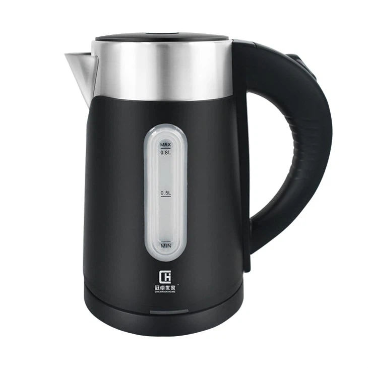 Mini bollitore elettrico da 0,8 litri, struttura a doppia parete